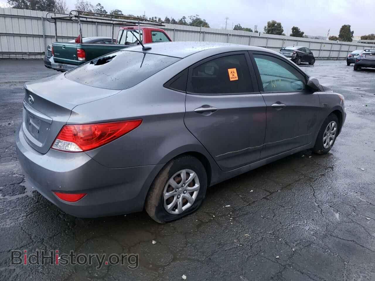 2013 HYUNDAI ACCENT - VIN: KMHCT4AE7DU550442 - Фото 3