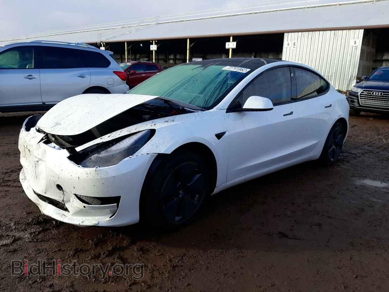Photo 5YJ3E1EA4MF930433 - TESLA MODEL 3 2021