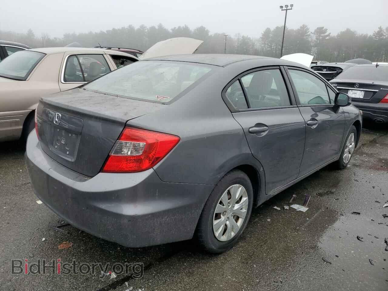 2012 HONDA CIVIC - VIN: 2HGFB2E52CH556347 - Фото 3