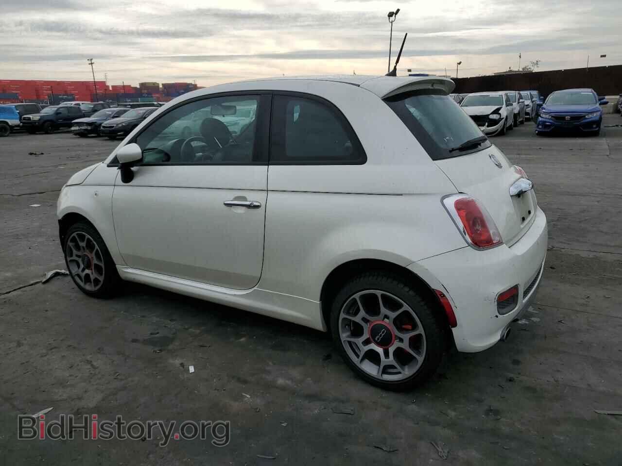 2012 FIAT 500 - VIN: 3C3CFFBR5CT233958 - Фото 2