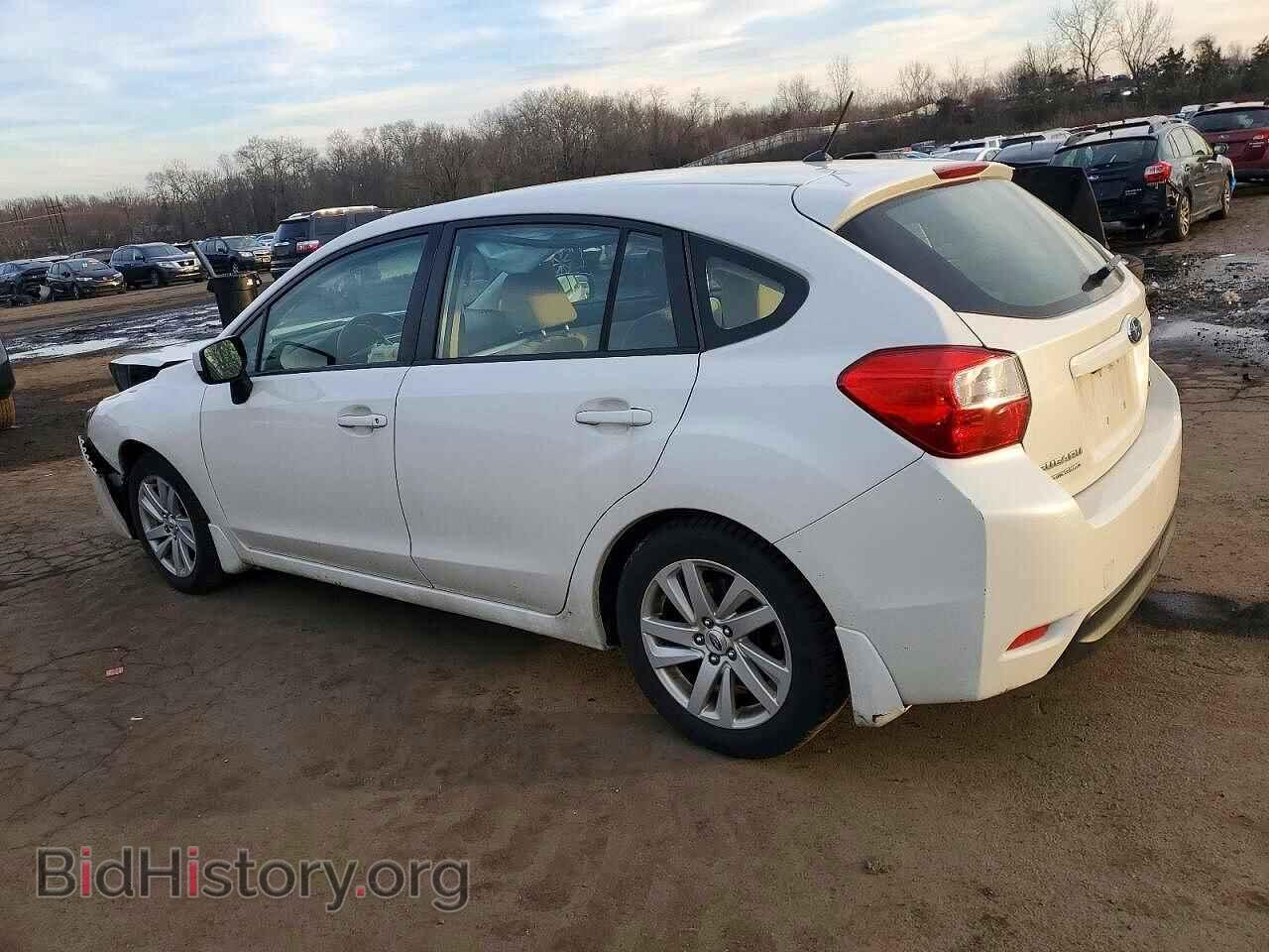 2015 SUBARU IMPREZA - VIN: JF1GPAC61F8237385 - Фото 2