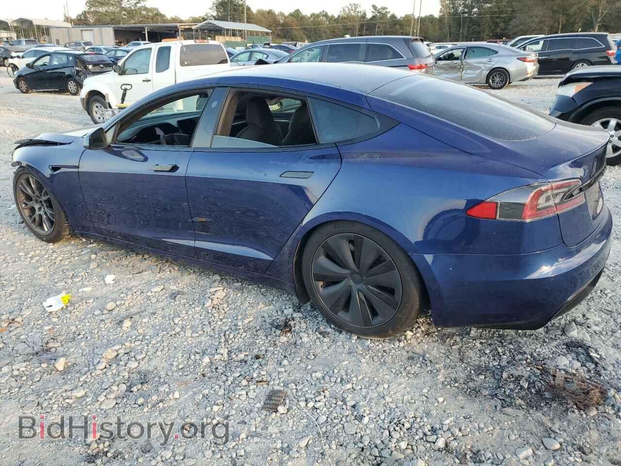 2021 TESLA MODEL S - VIN: 5YJSA1E54MF454078 - Фото 2