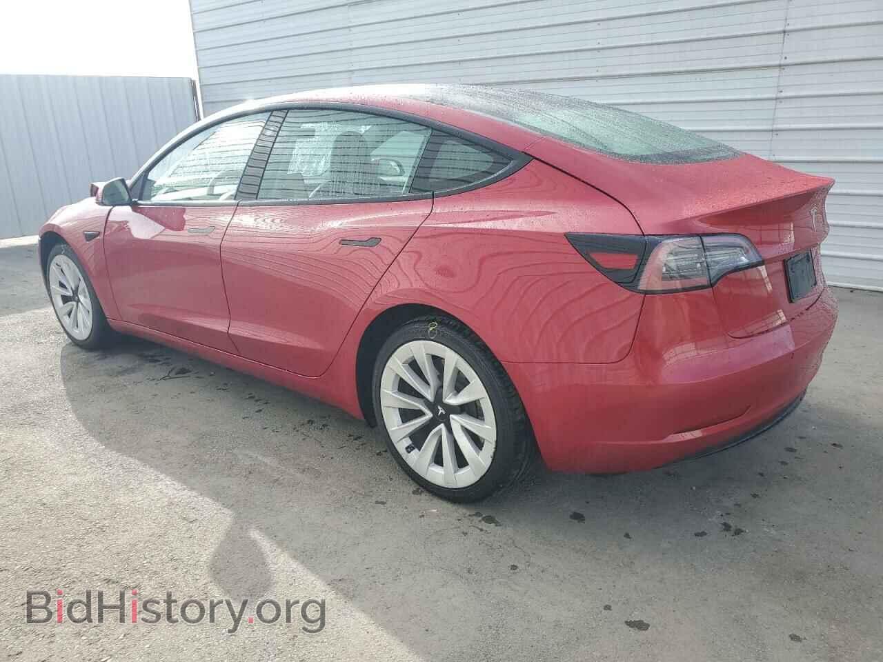 2022 TESLA MODEL 3 - VIN: 5YJ3E1EA5NF303869 - Фото 2