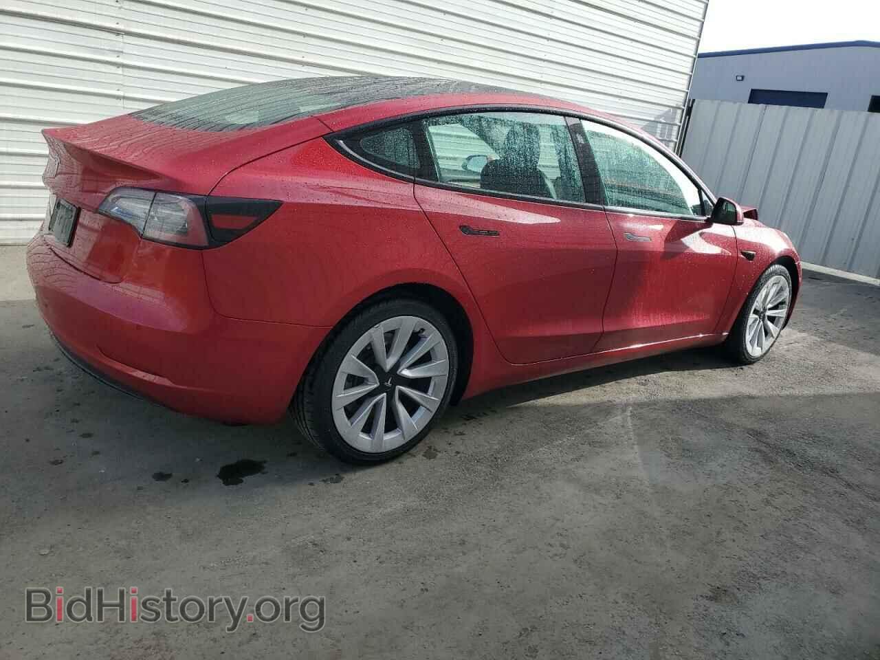 2022 TESLA MODEL 3 - VIN: 5YJ3E1EA5NF303869 - Фото 3