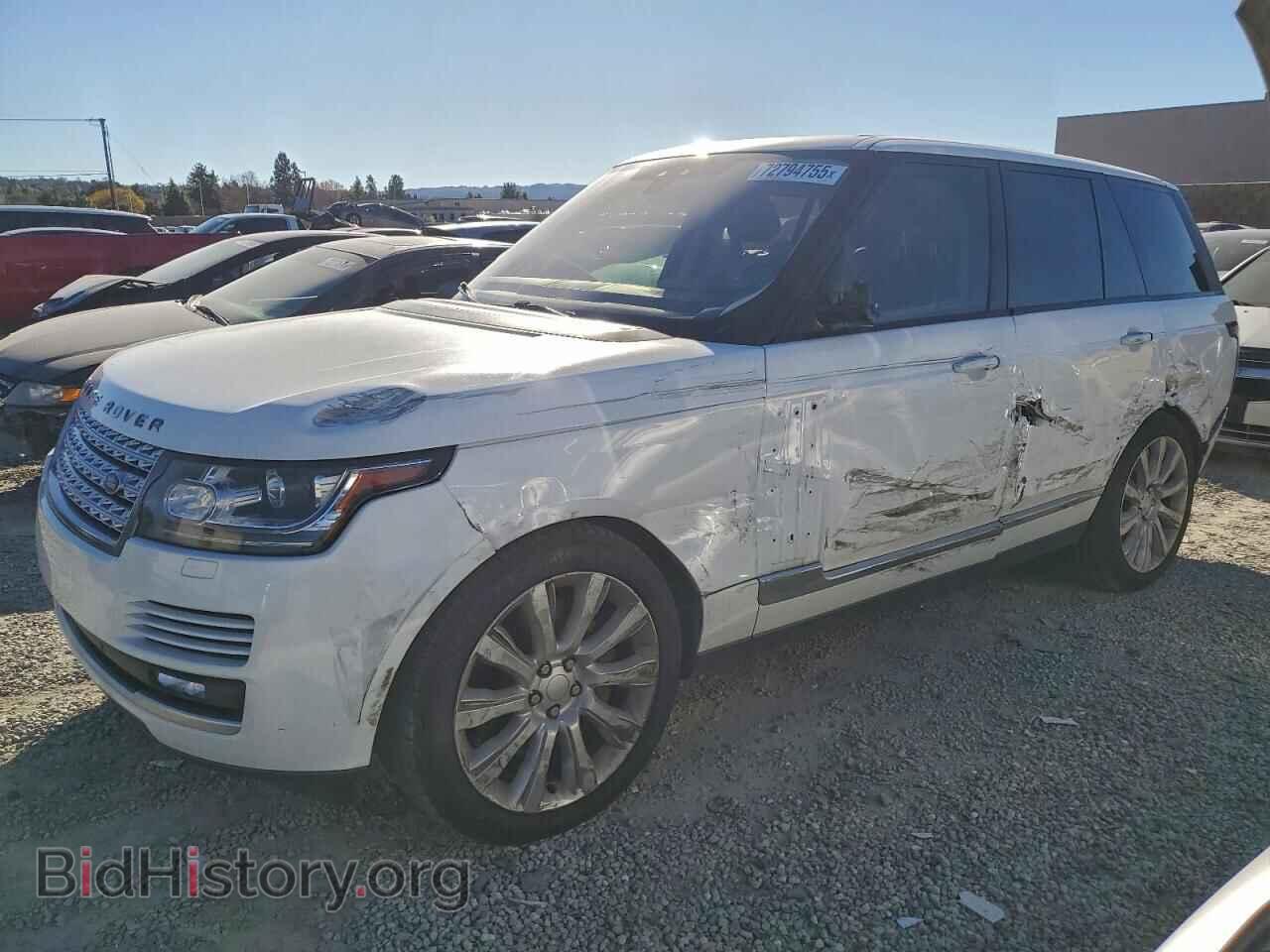 Фотография SALGS2FE8HA320723 - LAND ROVER RANGEROVER 2017