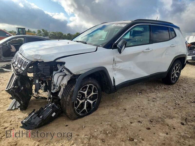 2025 Jeep COMPASS Limited (VIN 3C4NJDCN9ST580419) — photo 1 of 13, Copart, damage: front end