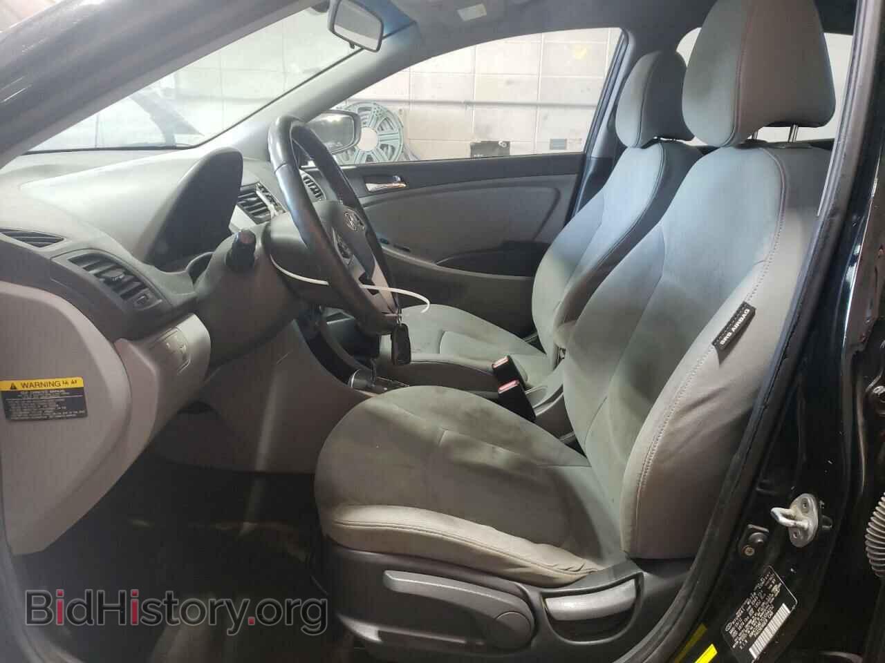 2012 HYUNDAI ACCENT - VIN: KMHCU5AE7CU054252 - Фото 7