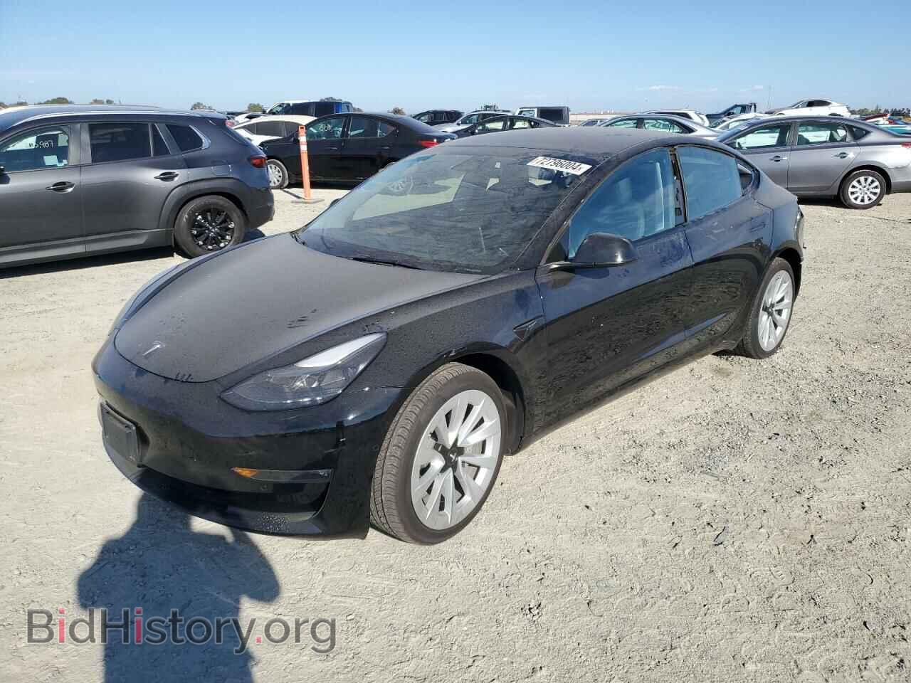 Фотография 5YJ3E1EB4NF205103 - TESLA MODEL 3 2022