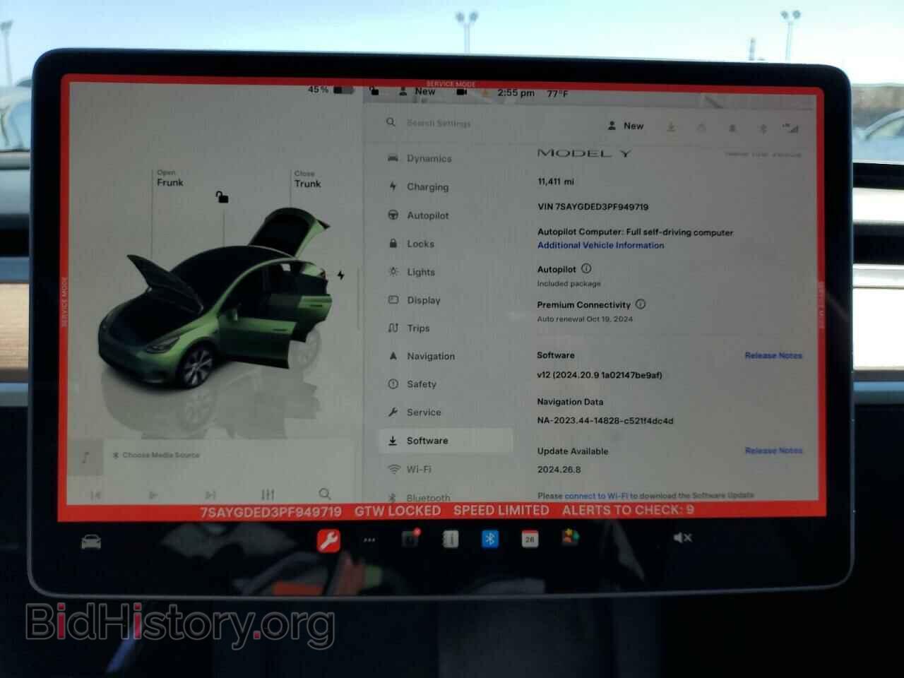 2023 TESLA MODEL Y - VIN: 7SAYGDED3PF949719 - Фото 9