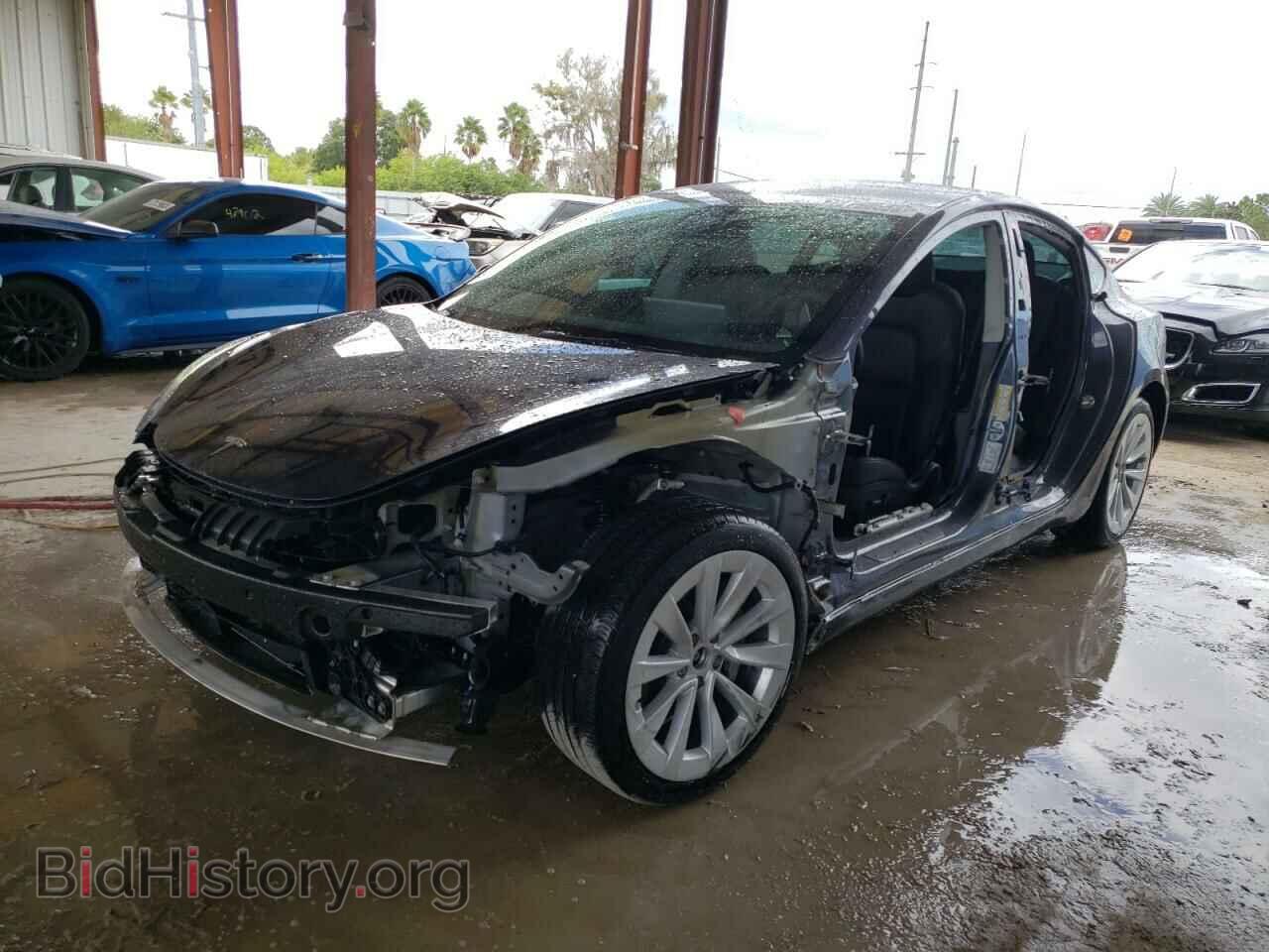 Photo 5YJ3E1EB7NF203300 - TESLA MODEL 3 2022