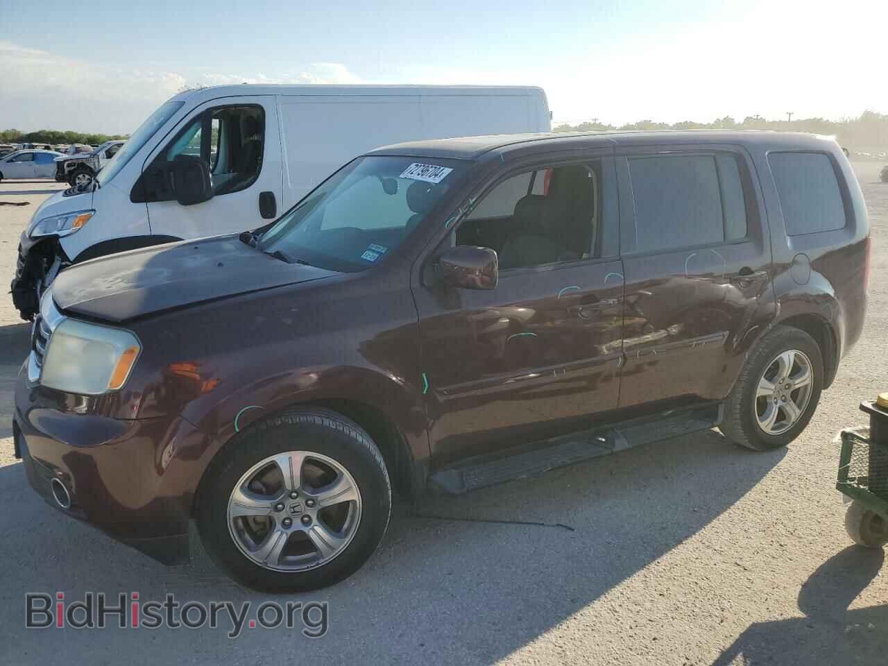 Photo 5FNYF3H66EB021858 - HONDA PILOT 2014