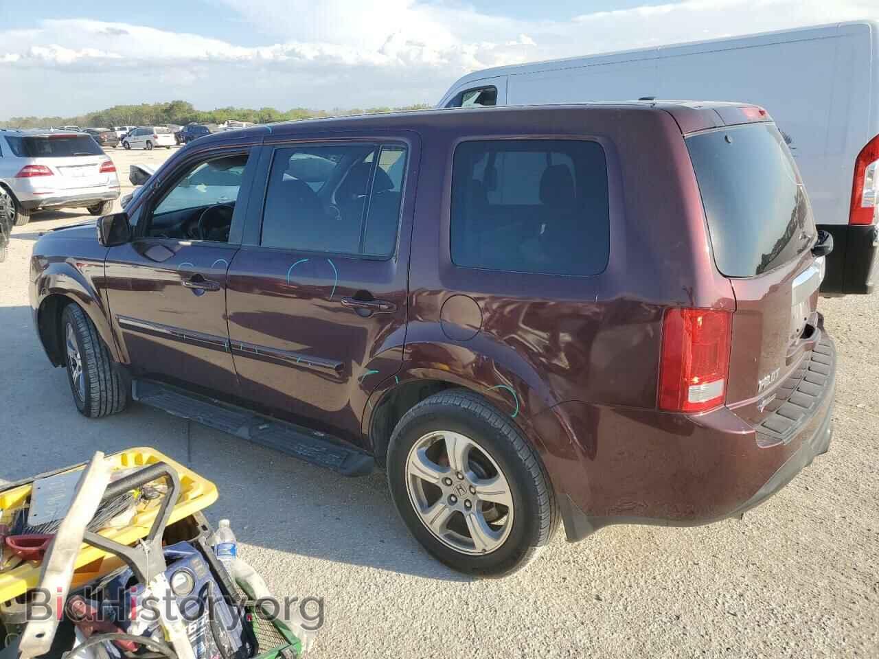 2014 HONDA PILOT - VIN: 5FNYF3H66EB021858 - Фото 2