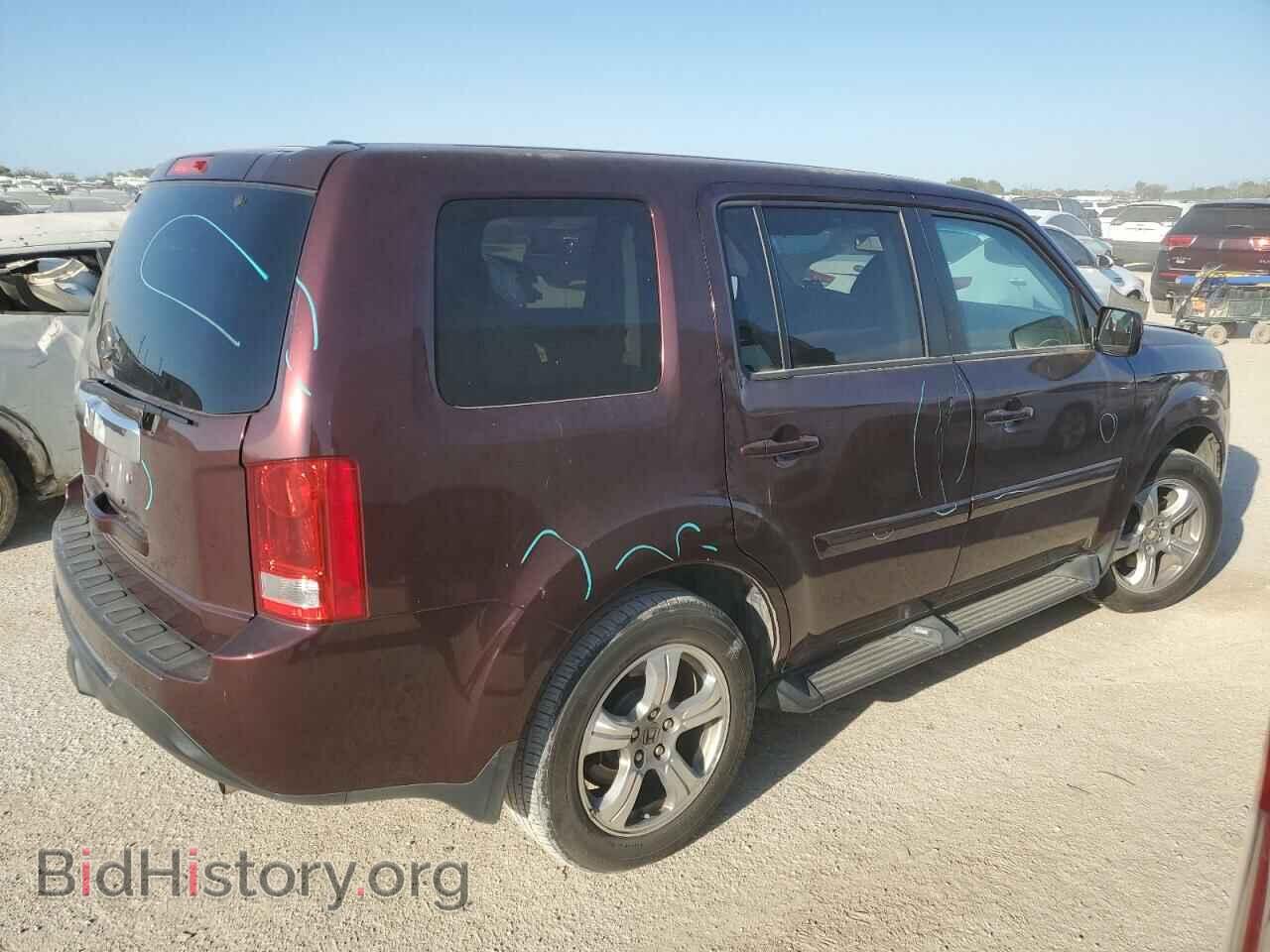 2014 HONDA PILOT - VIN: 5FNYF3H66EB021858 - Фото 3