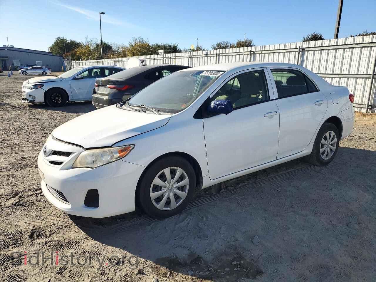 2011 Toyota COROLLA Base (VIN JTDBU4EEXB9168266) — photo 1 of 12, Copart, damage: front end
