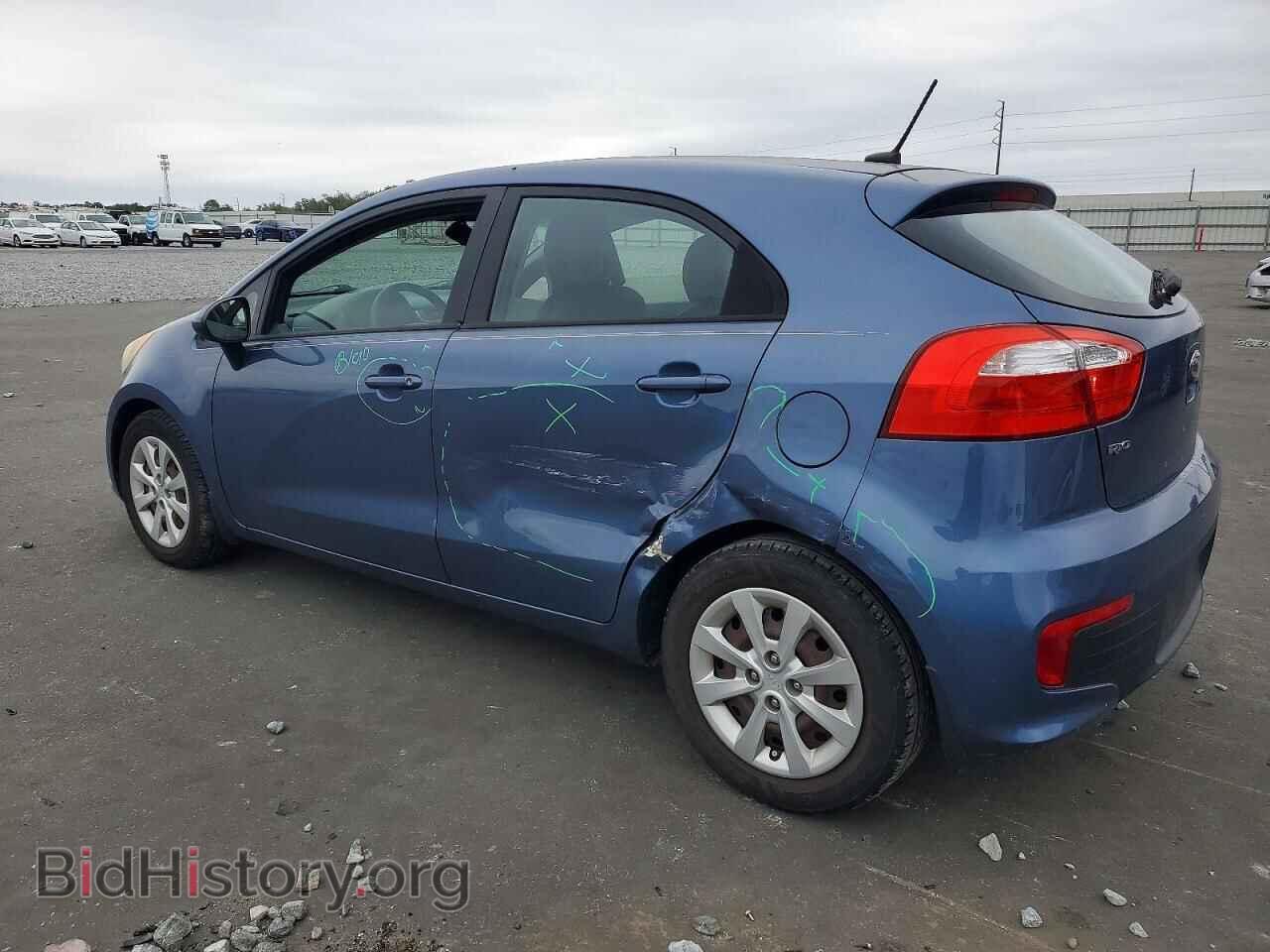 2016 KIA RIO - VIN: KNADM5A39G6651739 - Фото 2