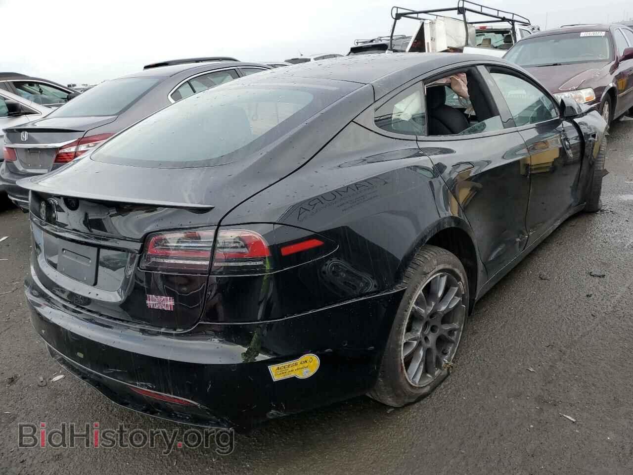 2022 TESLA MODEL S - VIN: 5YJSA1E64NF480531 - Фото 3