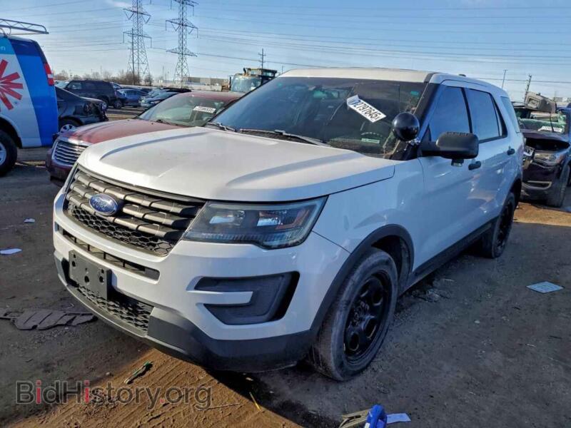 2017 Ford EXPLORER Police Interceptor (VIN 1FM5K8AR6HGB83219) — фото 1 из 12, Copart, повреждение: нормальный износ