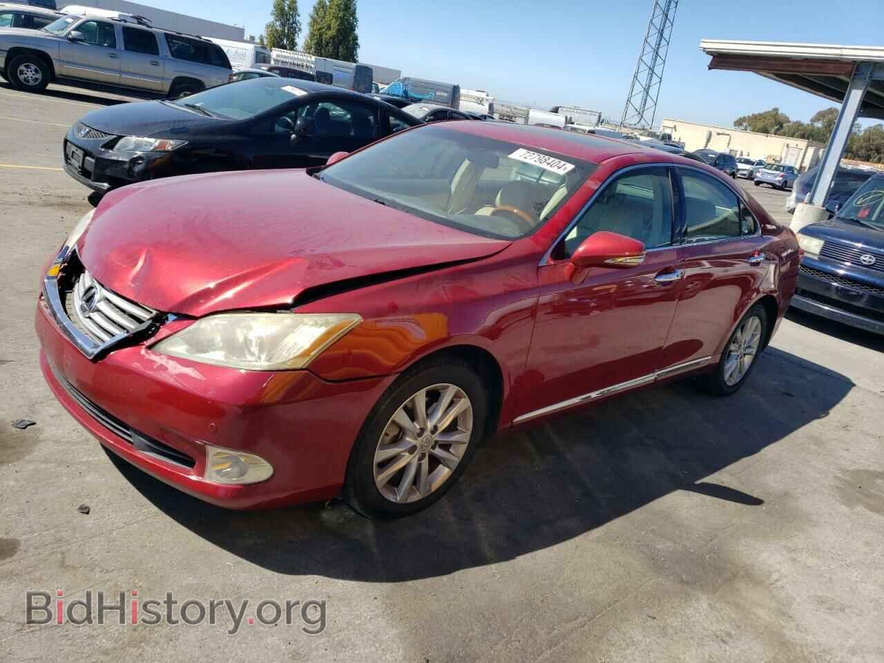 Photo JTHBK1EG7A2380456 - LEXUS ES350 2010