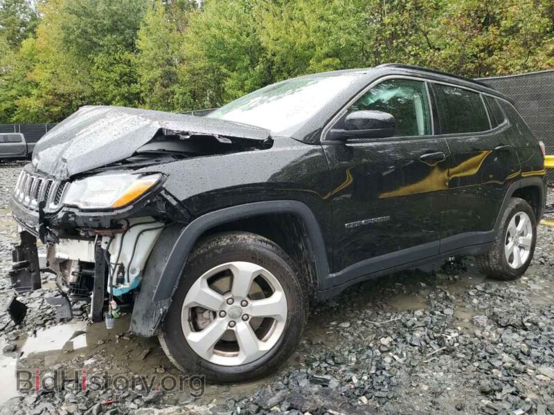 2020 Jeep COMPASS Latitude (VIN 3C4NJDBB1LT143944) — фото 1 из 13, Copart, повреждение: передняя часть
