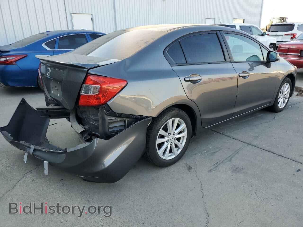 2012 HONDA CIVIC - VIN: 19XFB2F93CE332001 - Фото 3