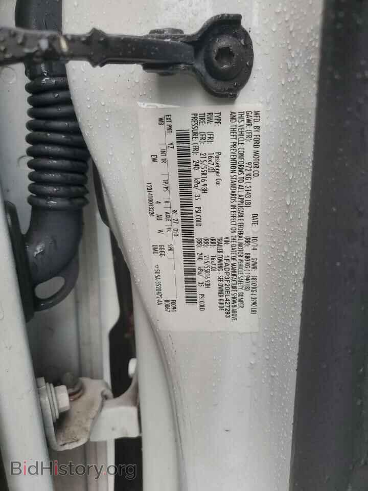 2014 FORD FOCUS - VIN: 1FADP3F20EL427293 - Фото 13