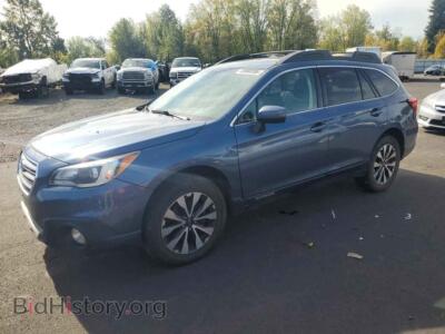 2017 Subaru OUTBACK 2.5I Limited, синий — VIN 4S4BSANC5H3337314, Copart