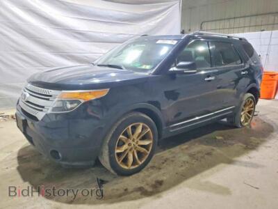 2014 Ford EXPLORER XLT, черный — VIN 1FM5K8D88EGB39480, Copart