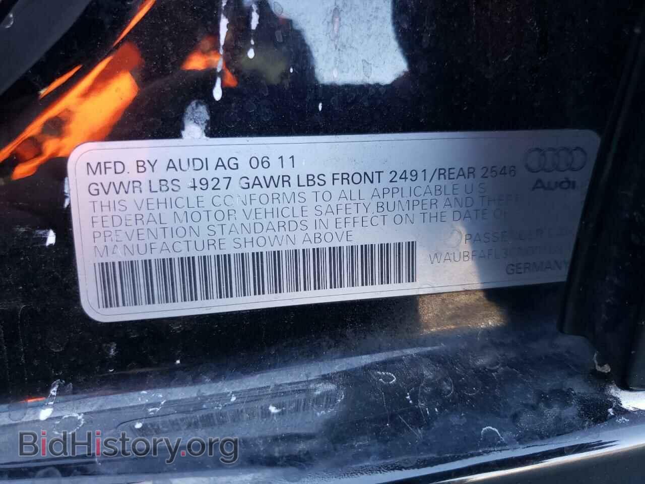 2012 AUDI A4 - VIN: WAUBFAFL3CN001081 - Фото 12