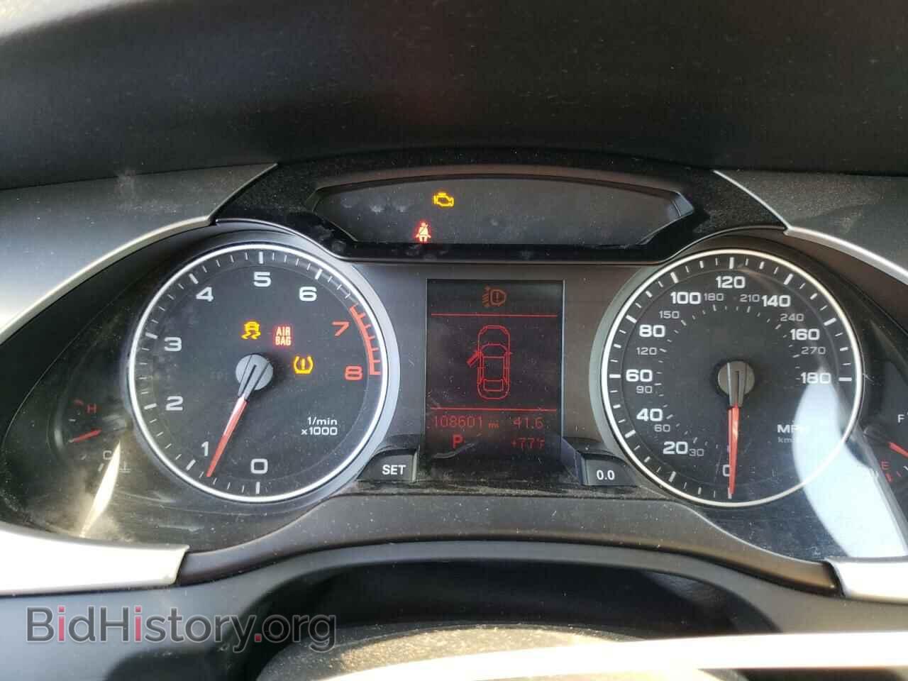 2012 AUDI A4 - VIN: WAUBFAFL3CN001081 - Фото 9