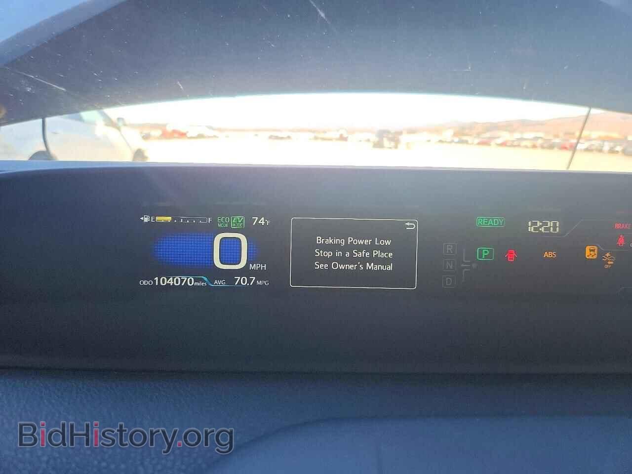 2019 TOYOTA PRIUS - VIN: JTDKARFP5K3112938 - Фото 9