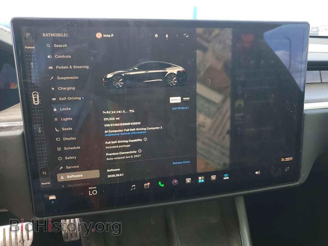 2021 TESLA MODEL S - VIN: 5YJSA1E58MF439812 - Photo 9