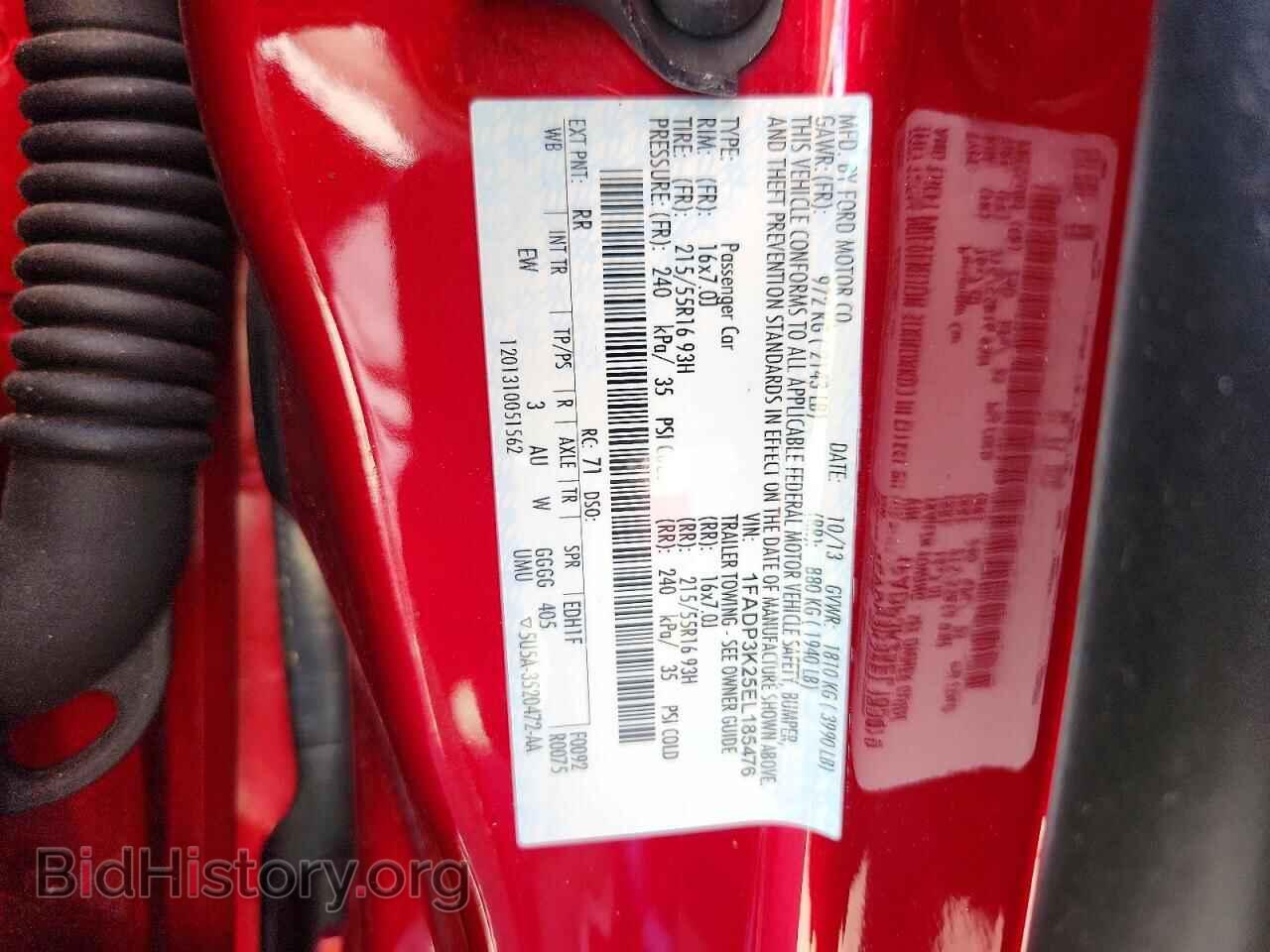 2014 FORD FOCUS - VIN: 1FADP3K25EL185476 - Photo 12
