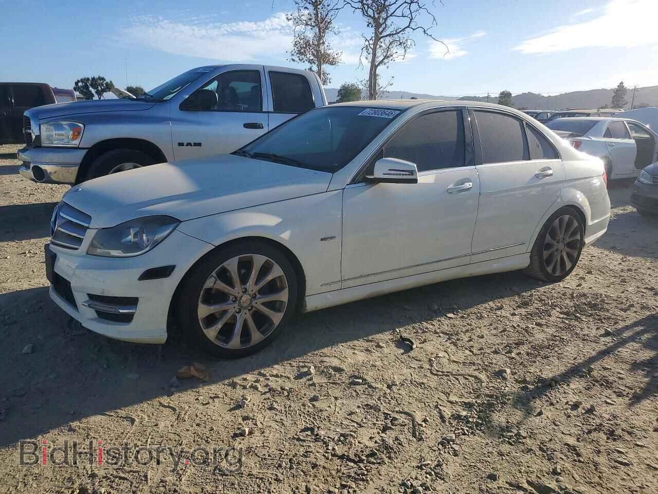 Фотография WDDGF4HB2CA641097 - MERCEDES-BENZ C-CLASS 2012