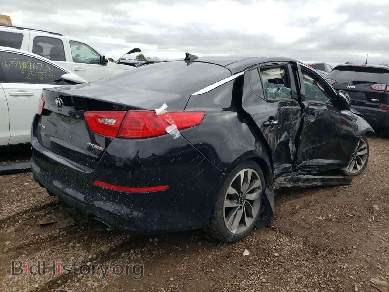 2015 KIA OPTIMA - VIN: 5XXGR4A64FG492764 - Фото 3