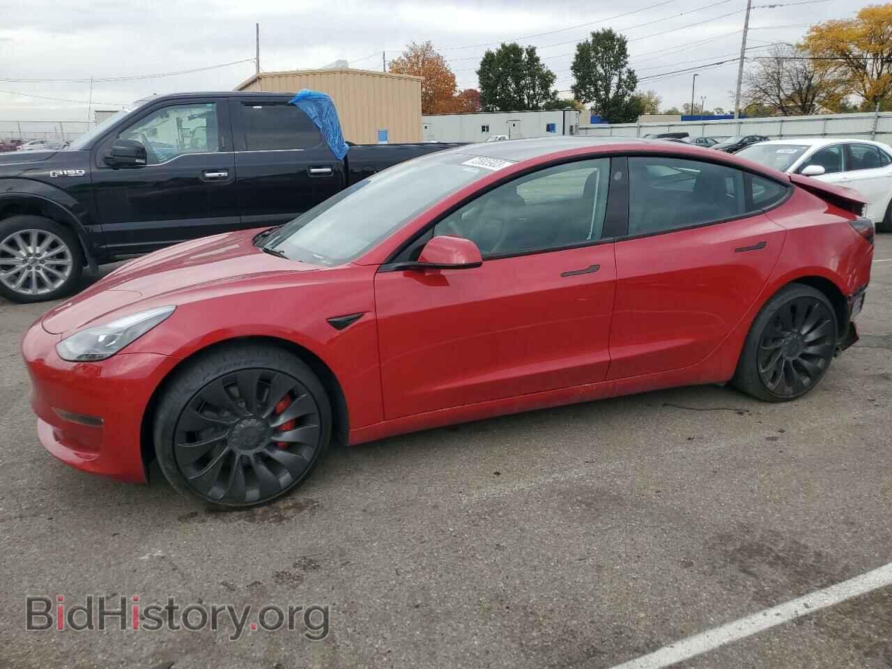Фотография 5YJ3E1EC6NF103553 - TESLA MODEL 3 2022