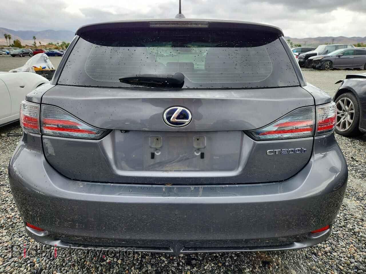 2013 LEXUS CT 200 - VIN: JTHKD5BH3D2151839 - Photo 6