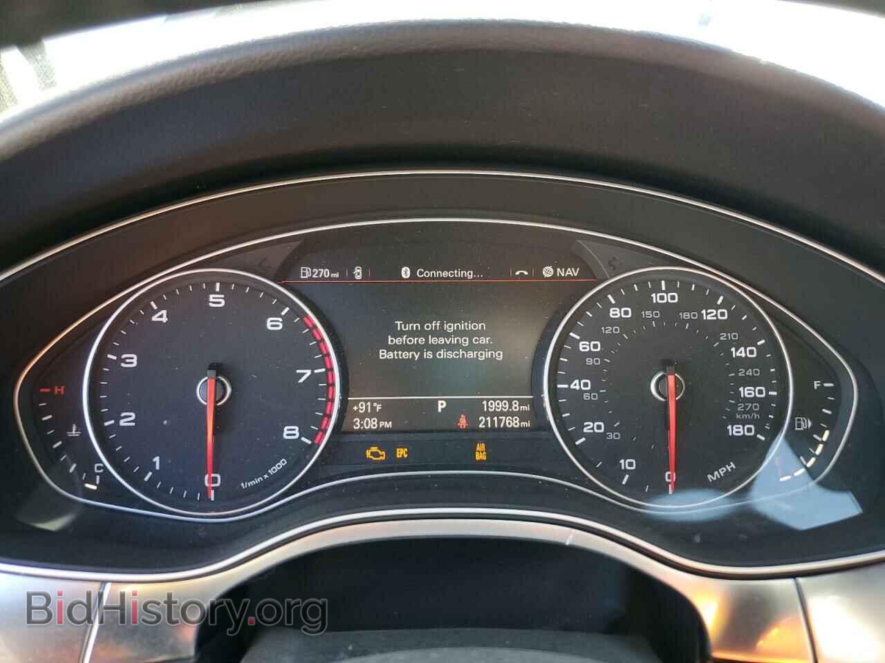 2014 AUDI A6 - VIN: WAUGFAFC7EN030656 - Фото 9