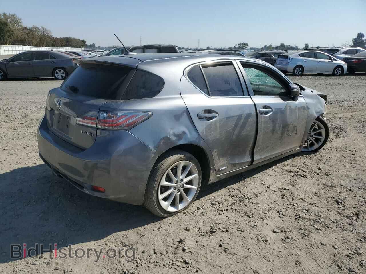2013 LEXUS CT 200 - VIN: JTHKD5BH2D2125118 - Фото 3