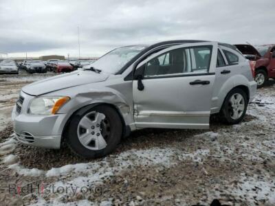 2007 Dodge CALIBER Caliber SX, silver — VIN 1B3HB48B47D553331, Copart