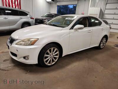 2010 Lexus IS 250, белый — VIN JTHCF5C29A2033010, Copart