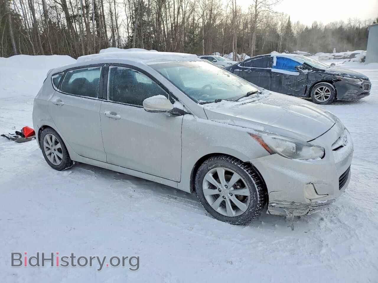 2013 HYUNDAI ACCENT - VIN: KMHCU5AE9DU129910 - Фото 4