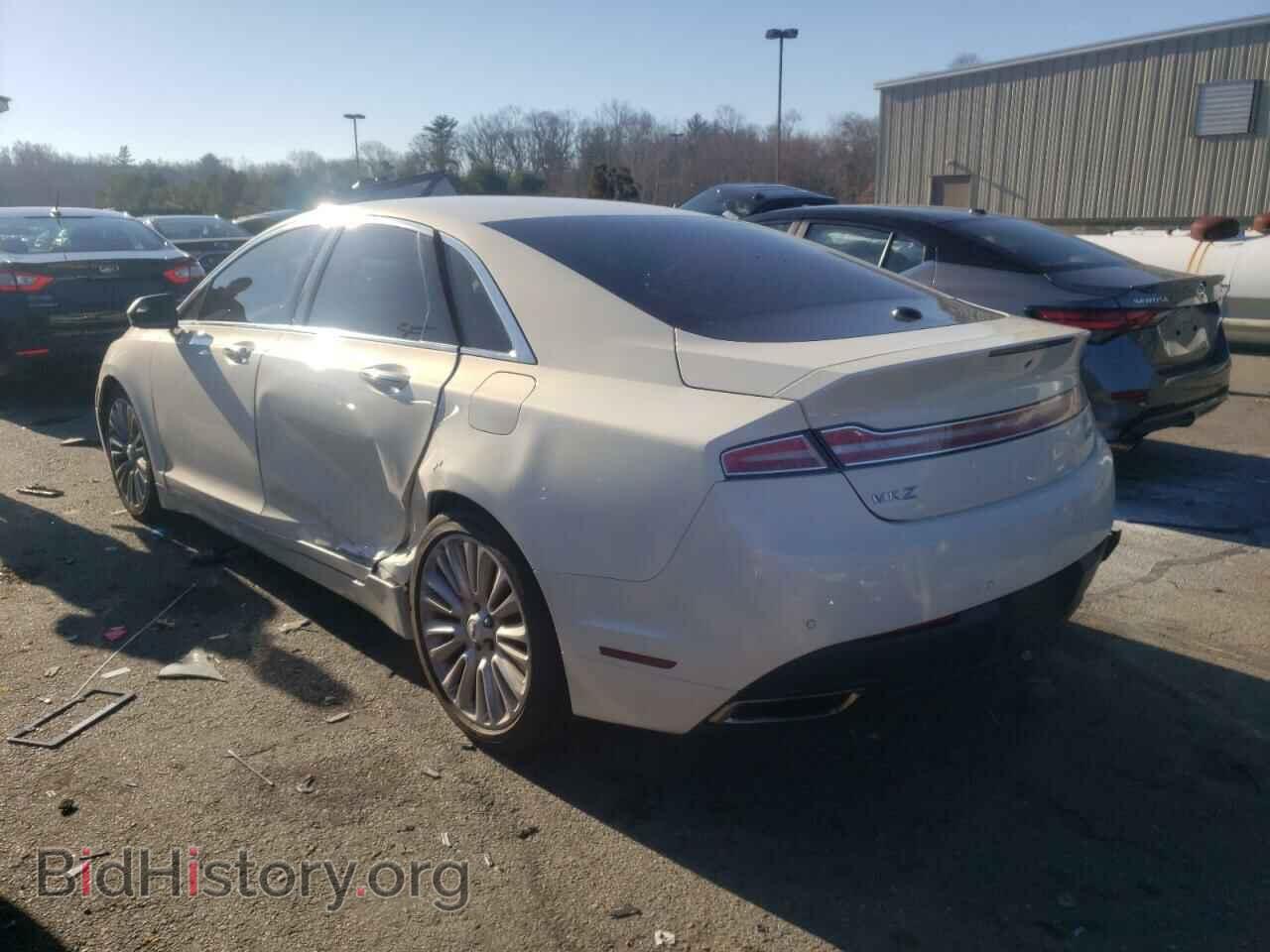 2013 LINCOLN MKZ - VIN: 3LN6L2J98DR800802 - Фото 2