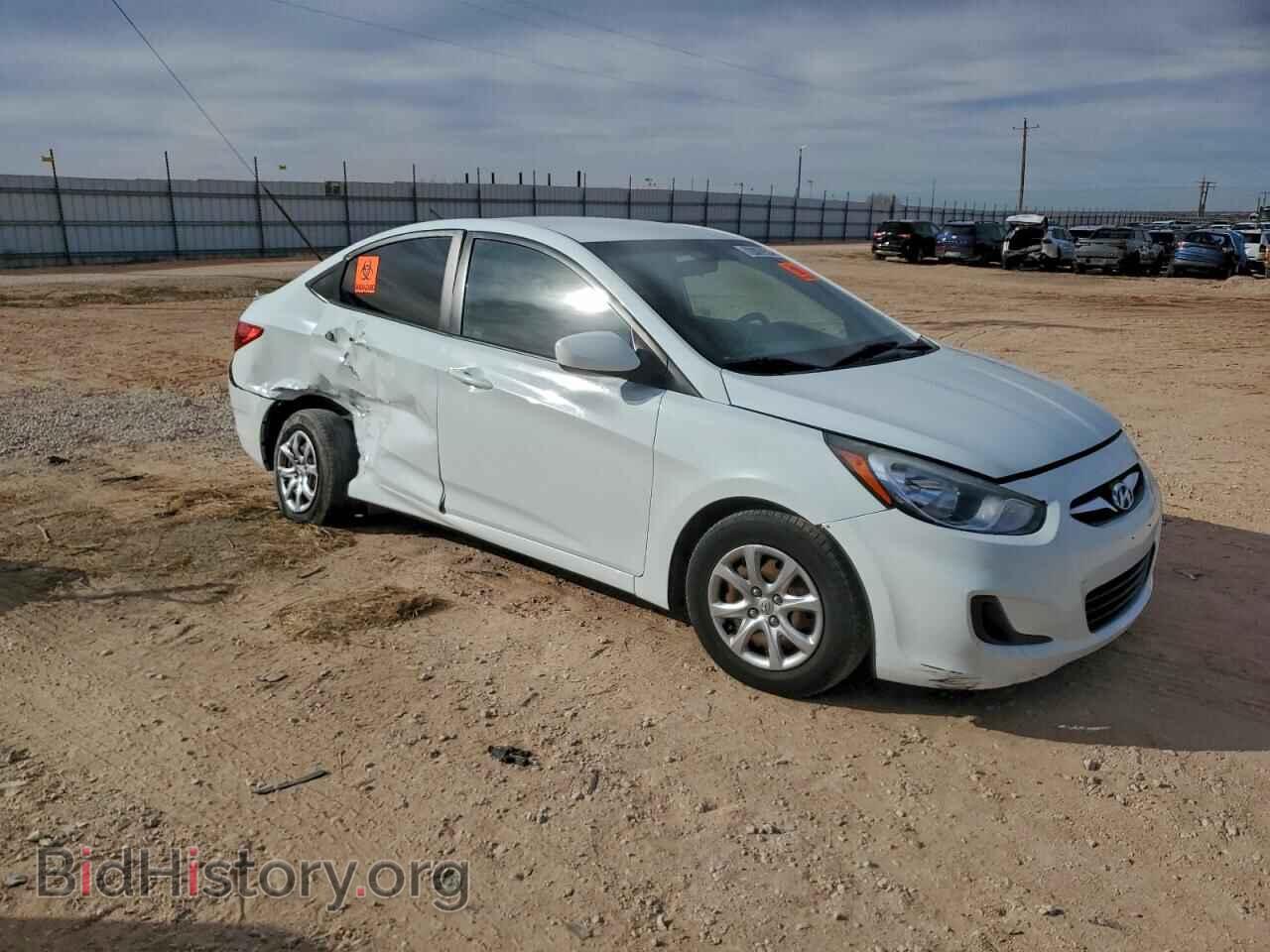 2013 HYUNDAI ACCENT - VIN: KMHCT4AE2DU531300 - Фото 4
