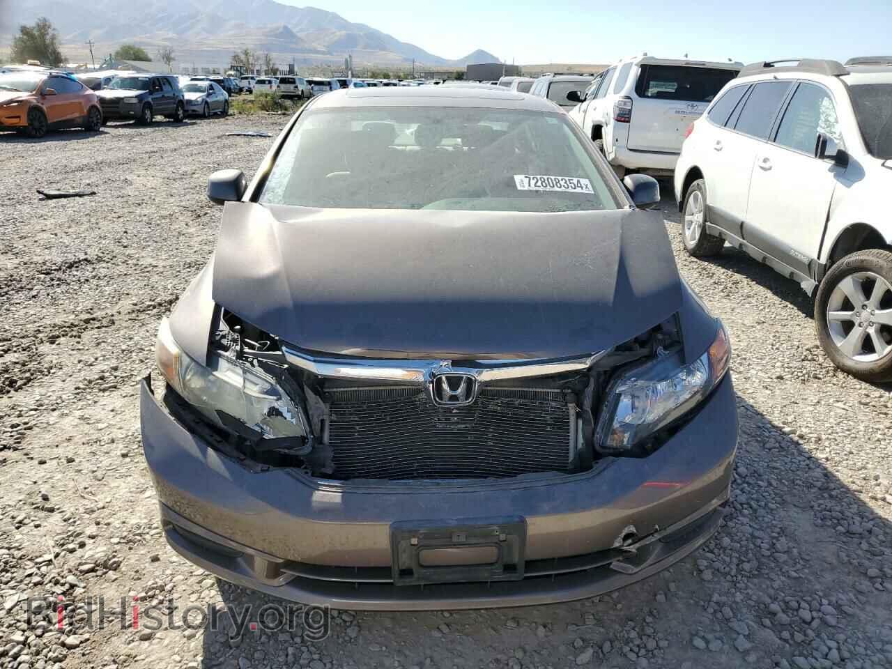 2012 HONDA CIVIC - VIN: 2HGFB2F81CH538706 - Фото 5