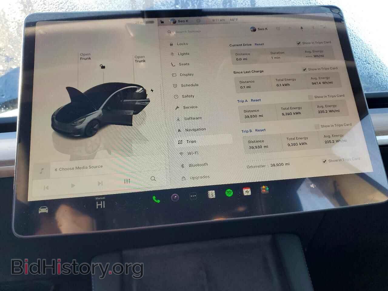 2023 TESLA MODEL 3 - VIN: 5YJ3E1EA5PF623485 - Фото 9