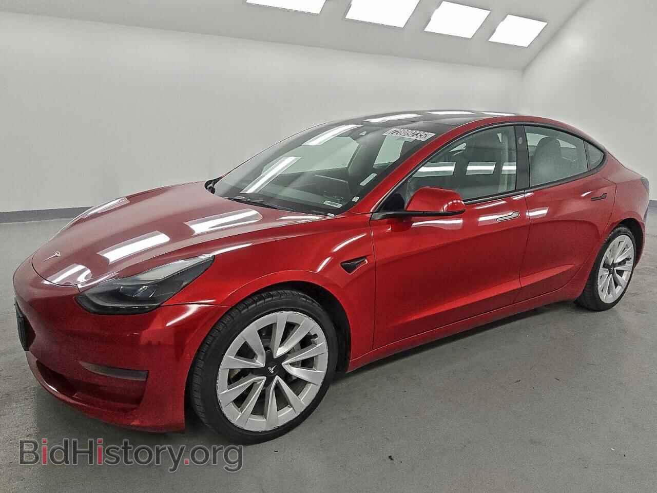 Photo 5YJ3E1EAXNF304189 - TESLA MODEL 3 2022