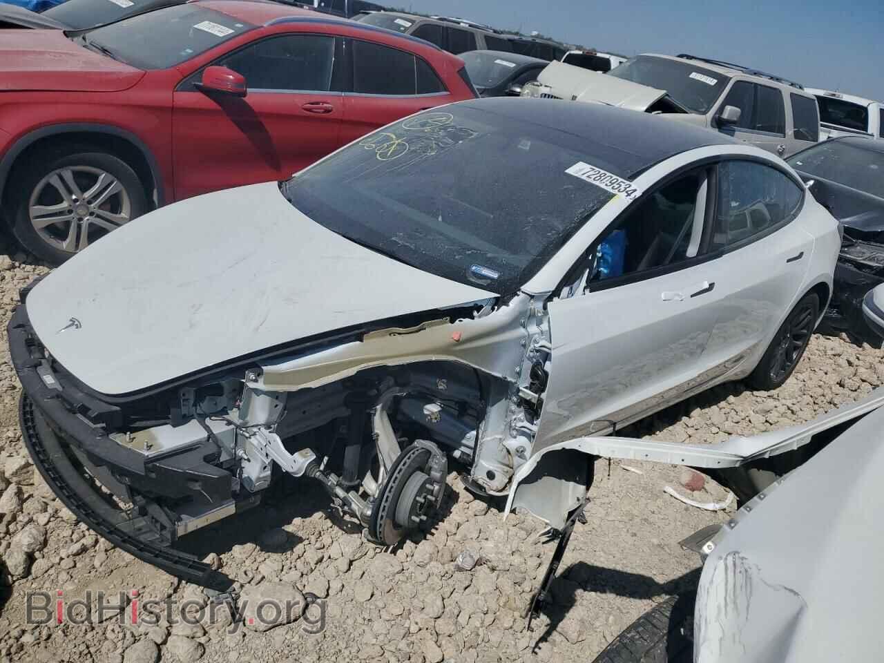 Photo 5YJ3E1EA8RF732803 - TESLA MODEL 3 2024