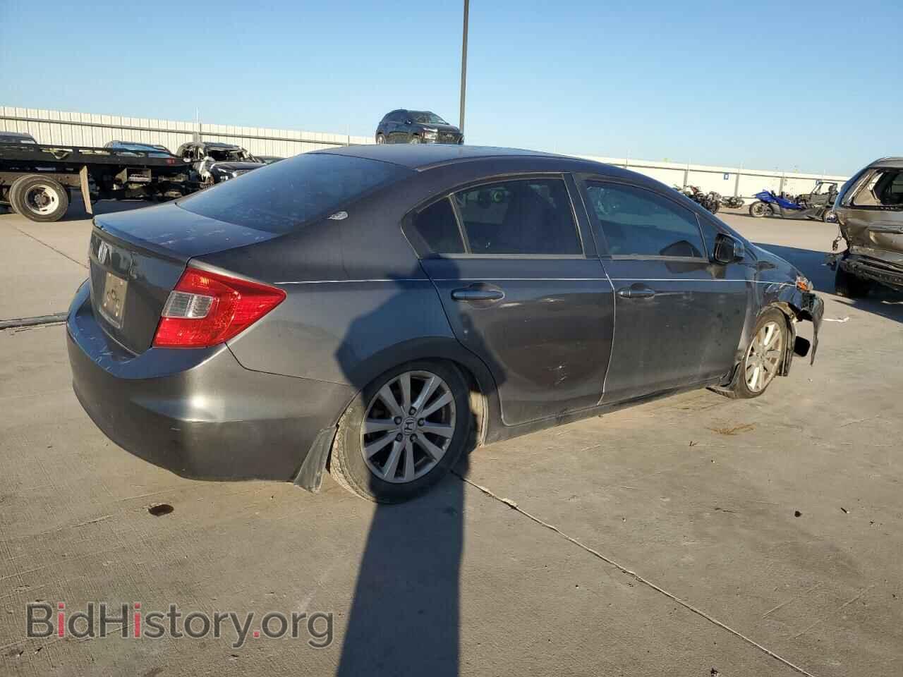 2012 HONDA CIVIC - VIN: 2HGFB2F85CH597192 - Фото 3
