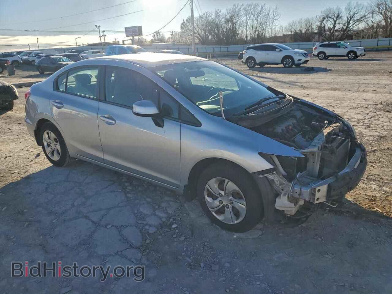 2013 HONDA CIVIC - VIN: 19XFB2F54DE029713 - Фото 4