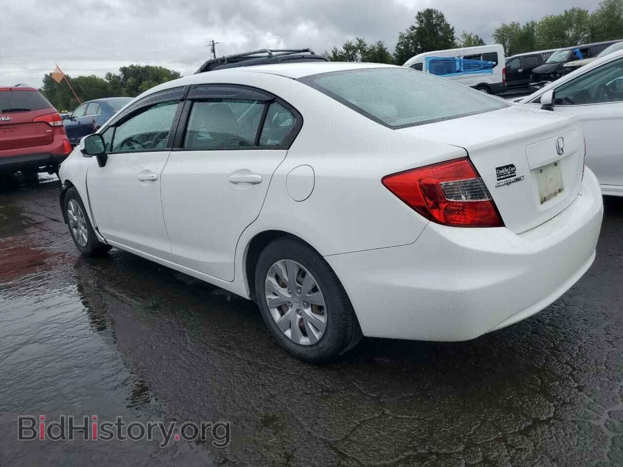2012 HONDA CIVIC - VIN: 2HGFB2F55CH597635 - Фото 2